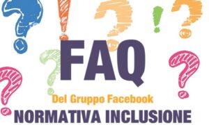 FAQ del gruppo Facebook Normativa Inclusione